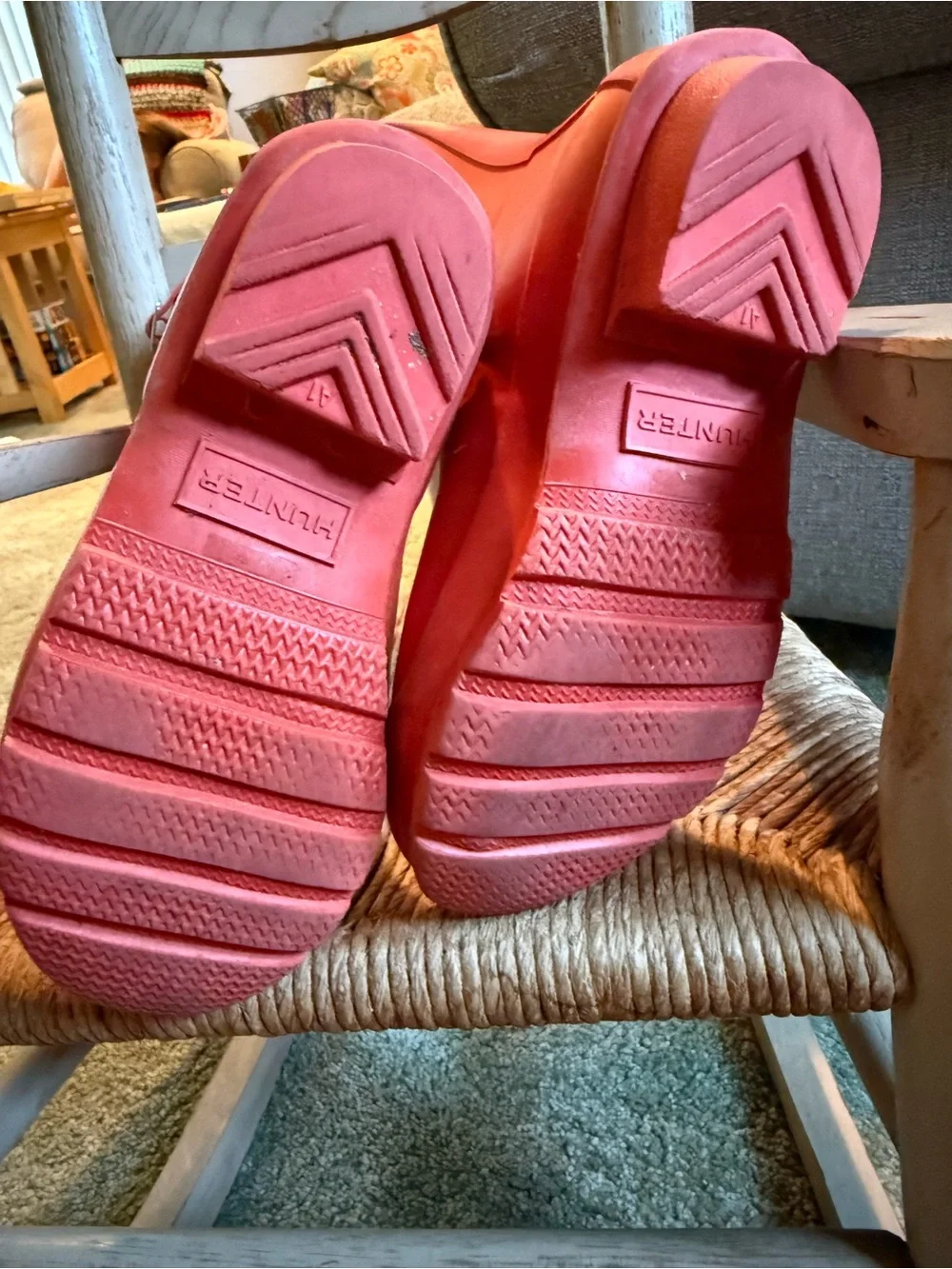 Hunter Classic Tall Red Rubber Boots